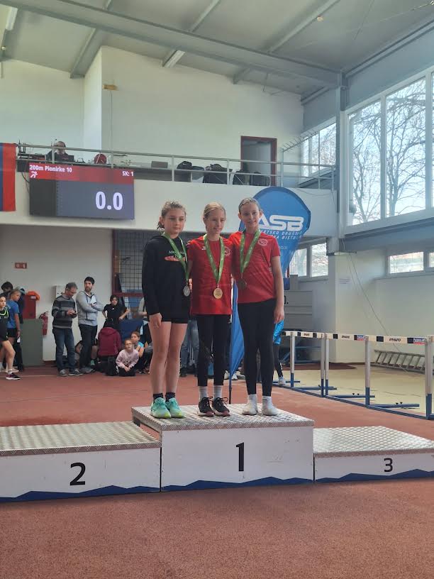 Izjemen uspeh AK Žalec: vse tekmovalke v finalu državnega prvenstva, dve viceprvakinji Slovenije